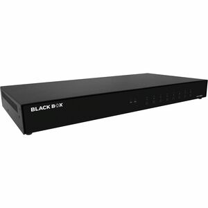 Black Box KVM Switch NIAP 4.0 Certified 8-Port Single-Monitor DVI-I CAC