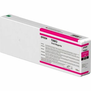 Epson+UltraChrome+HD+Original+Inkjet+Ink+Cartridge+Vivid+Magenta+1+Pack+T55K300