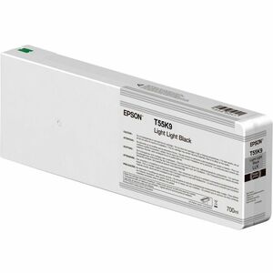 Epson UltraChrome HD Original Inkjet Ink Cartridge Light Black 1 Pack T55K900