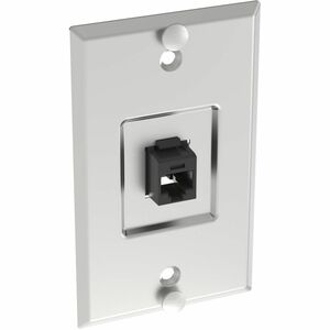 Panduit Stainless Steel Keystone phone plate category 6