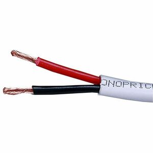 Monoprice Speaker Wire CL2 Rated 2-Conductor 18AWG 500ft White Monoprice+Speaker+Wire+CL2+Rated+2-Conductor+18AWG+500ft+White