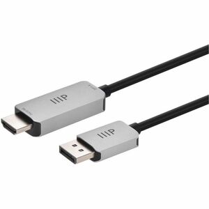 Monoprice+DisplayPort+1.4+to+8K+HDMI+Cable+8K+60Hz+32AWG+3ft