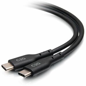 C2G+1.5ft+0.5m+USB-C+Male+to+USB-C+Male+Cable+20V+5A+USB+2.0+480Mbps+C2G28881