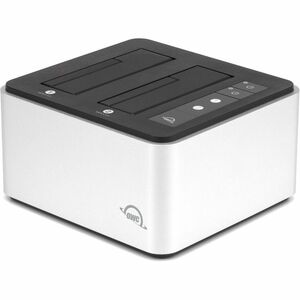 OWC Drive Dock SATA/600 PCI Express NVMe USB 3.2 Gen 2 Type C Host Interface Desktop Silver Black