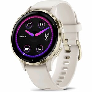 Garmin Venu 3S Health and Fitness Smartwatch Ivory 010-02785-04