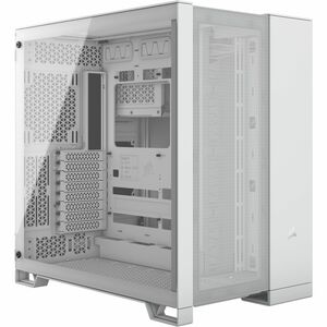 Corsair 6500D AIRFLOW Mid-Tower Dual Chamber PC Case, White CC-9011260-WW
