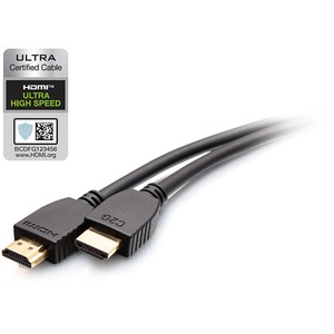 C2G+6ft+Plus+Series+Certified+Ultra+High+Speed+HDMI+Cable+with+Ethernet+C2G10411