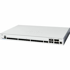 Cisco Catalyst 1300-24XS Managed Switch, 20 Port 10G SFP+, 4x10GE SFP+ Combo, Limited Lifetime Protection (C1300-24XS)