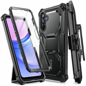 i-Blason+Armorbox+Carrying+Case+Holster+Samsung+Galaxy+A15+5G+Smartphone+Black