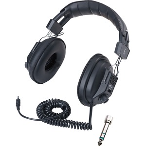 Califone 3068AV Switchable Stereo/Mono Wired Headphone Black 3068AVCT Califone+3068AV+Switchable+Stereo%2fMono+Wired+Headphone+Black+3068AVCT