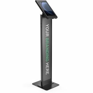 Galaxy+Tab+S9%2fS9FE%2fS10FE%2fS10+Lite%2fS11+Apex+Enclosure+Brandable+Floor+Stand+Black