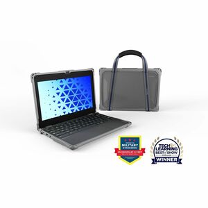 MAXCases+Extreme+Shell-F3+Chromebook+Case+for+Asus+CR%2fCZ%2fBR+1104+11.6%22+%26+1204+12.2%22+Clamshell+and+2-in-1+Models+Gray+ASESF31204GRY
