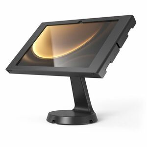 Galaxy+Tab+S9%2b%2fS9FE%2b%2fS10%2b+12.4%22+Apex+Enclosure+Mast+Counter+Stand+Black