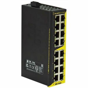 Brainboxes+SW-7016+Hardened+Industrial+16x+10%2f100+Ethernet+Switch