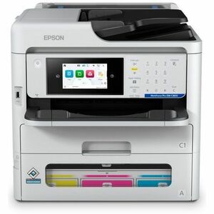 Epson WorkForce Pro EM-C800 Wired & Wireless Inkjet Multifunction Printer Color Black White C11CK19201