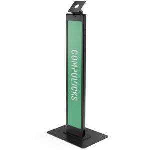 Compulocks Brandable VESA Floor Stand for Screens Up to 32 Inches Black