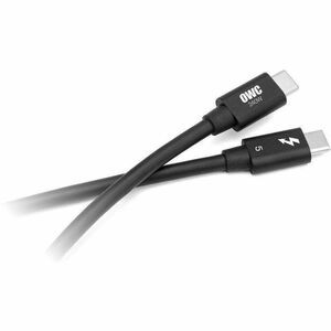 OWC+0.8M+31.5%22+Thunderbolt+5+USB-C+Cable+Black+for+Thunderbolt+And+USB-C+Devices+Black