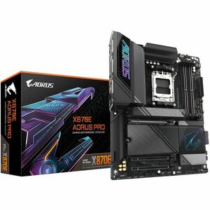 GIGABYTE X870E PRO Gaming Desktop Motherboard AMD X870E Chipset Socket AM5 ATX X870EAORUSPRO GIGABYTE+X870E+PRO+Gaming+Desktop+Motherboard+AMD+X870E+Chipset+Socket+AM5+ATX+X870EAORUSPRO