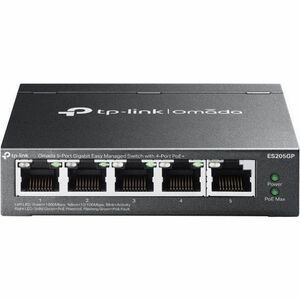 TP-Link+Omada+5-Port+Gigabit+Easy+Managed+Switch+ES205GP