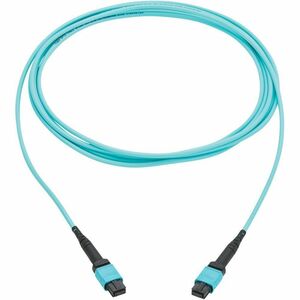 Tripp Lite 100G Multimode 50/125 OM4 Fiber Optic Cable, 5m TAA N845B-05M-12TAA