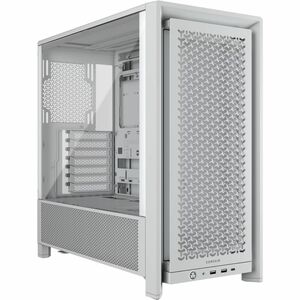 CORSAIR 4000D Frame Modular Mid-Tower ATX PC Case White