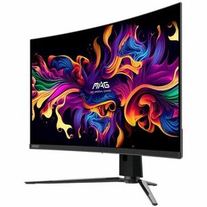 MSI+MAG+321CUP+QD-OLED+32%22+Class+4K+UHD+Curved+Screen+Rugged+Gaming+OLED+Monitor+16%3a9+Black+31.5%22+Viewable+Quantum+Dot+OLED+Quantum+Dot+OLED+Backlight+3840+x+2160+1.07+Billion+Colors+Adaptive+Sync+1000+Nit+30+%26micro%3bs+HDMI+DisplayP+MAG321CUPQDOLED