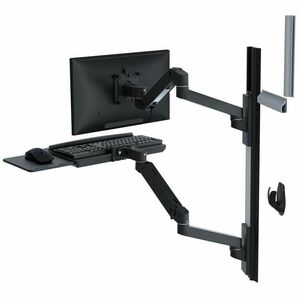Ergotron+Wall+Mount+for+Keyboard+Monitor+Black