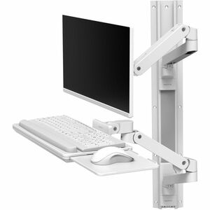 Ergotron+Wall+Mount+for+Monitor+LCD+Display+Keyboard+White