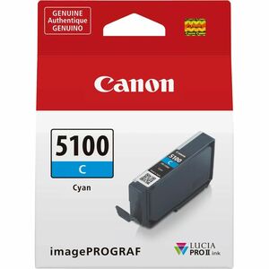 Canon Lucia PRO II PFI-5100 Original Inkjet Ink Cartridge Photo Cyan 1 Pack