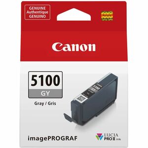 Canon Lucia PRO II PFI-5100 Original Inkjet Ink Cartridge Gray 1 Pack