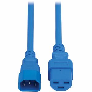 Eaton Tripp Lite Series 1.8m Power Cord C14 to C21 Heavy-Duty 15A Blue