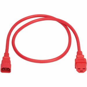 Eaton+Tripp+Lite+Series+Power+Cord+C14+to+C21+Heavy-Duty+15A+250V+14+AWG+2+ft.+0.6+m+Red