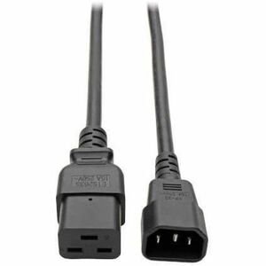 Eaton Tripp Lite Series Power Cord C14 to C21 Heavy-Duty 15A 250V 14 AWG 2 ft. 0.6 m Black