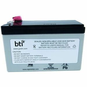 BTI+RBC51-SLA51-BTI+SEALED+LEAD+ACID+BATTERY+FOR+APC+2yr+Warranty+AVR750U+AVR750UTAA+AVR900U+AVRX750U+BC600TU+BC800U+BCPERS450+BCPRO600+ECO1000LCD+ECO750UPS