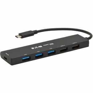 Eaton+6-Port+Slim+USB+Hub%2c+USB+3.2+Gen+2+(10+Gbps)+and+USB-A+2.0+Hub+Ports