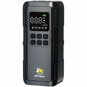 myGekoGear Tire Inflator Portable Compressor 150PSI Pump, Accurate LCD Display