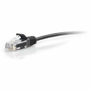 C2G 8in 0.2m Cat6 Snagless Unshielded UTP Slim Ethernet Network Patch Cable