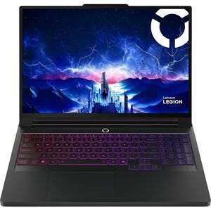 Lenovo Legion Pro 7 16IAX10H 83F5006GUS 16" Gaming Notebook WQXGA 240 Hz Intel Core Ultra 9 2nd Gen 275HX 64 GB 2 TB SSD English Keyboard Eclipse Black Intel HM870 Chip 2560 x 1600 Windows 11 Pro NVIDIA GeForce RTX 5090 with 24 GB