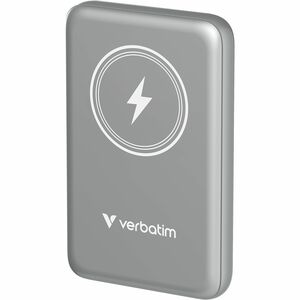 Verbatim Charge 'n' Go Magnetic Wireless Power Bank 10000 mAh Grey