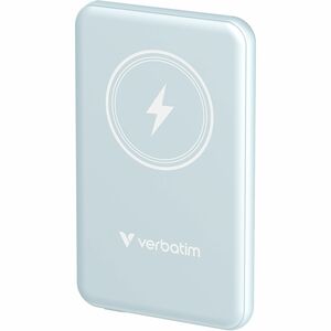 Verbatim Charge 'n' Go Magnetic Wireless Power Bank 5000 mAh Blue