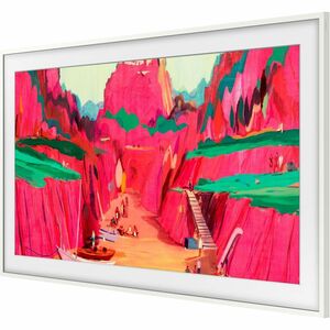 Samsung 75" The Frame Customizable Bezel Modern White