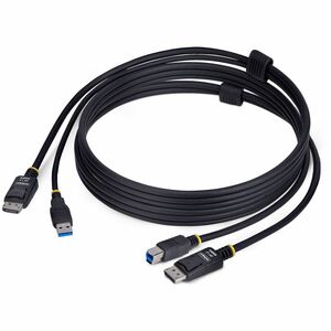 StarTech 6ft DisplayPort and USB 5Gbps KVM Cable, 4K 60Hz DU1226-KVM-CABLE StarTech+6ft+DisplayPort+and+USB+5Gbps+KVM+Cable%2c+4K+60Hz+DU1226-KVM-CABLE
