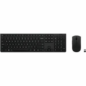 Lenovo Professional Wireless Rechargeable Combo Keyboard and Mouse