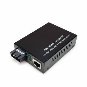 Black Box Gigabit Ethernet 1000-Mbps PoE+ Media Converter 10/100/1000-Mbps Copper to 1000-Mbps Fiber LPS602AMM850 Black+Box+Gigabit+Ethernet+1000-Mbps+PoE%2b+Media+Converter+10%2f100%2f1000-Mbps+Copper+to+1000-Mbps+Fiber+LPS602AMM850