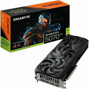 GIGABYTE NVIDIA GeForce RTX 5070 Ti Graphic Card 16 GB GDDR7 7680 x 4320 2.50 GHz Core 256 bit Bus Width PCI Express 5.0 DisplayPort 3 x DisplayPort HDMI VGA GVN507TWF3OC16GD GIGABYTE+NVIDIA+GeForce+RTX+5070+Ti+Graphic+Card+16+GB+GDDR7+7680+x+4320+2.50+GHz+Core+256+bit+Bus+Width+PCI+Express+5.0+DisplayPort+3+x+DisplayPort+HDMI+VGA+GVN507TWF3OC16GD