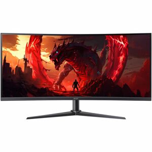 Acer Nitro XZ340CUR X0 34" Class Gaming LCD Monitor 21:9 Black 34" Viewable FreeSync Premium 250 Nit 1 ms Speakers HDMI DisplayPort UMCX0AA006