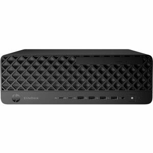 HP EliteDesk 8 G1i Desktop Computer Intel Core Ultra 7 15th Gen 265 vPro Technology 32 GB 1 TB SSD Small Form Factor Jack Black Smart Buy Intel Q870 Chip Windows 11 Pro 64-bit Intel DDR5 SDRAM English Keyboard IEEE 802.11be Wireles BH9E8UTABA