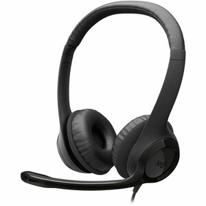 Logitech H390 Wired Headphones with Mic USB Headset with Microphone for PC Noise Cancelling Microphone 981001575 Logitech+H390+Wired+Headphones+with+Mic+USB+Headset+with+Microphone+for+PC+Noise+Cancelling+Microphone+981001575