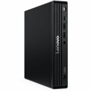 Lenovo ThinkCentre M70q Gen 6 13A40023US Desktop Computer Intel Core Ultra 7 265T vPro Technology 32 GB 512 GB SSD Tiny Black Intel Q870 Chip Windows 11 Pro Intel DDR5 SDRAM English Keyboard IEEE 802.11ax Wireless LAN 135 W