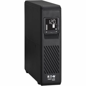 Eaton Tripp Lite Series 750VA 475W 120V Line-Interactive Pure Sine Wave Cloud-Connected UPS with Remote Monitoring 8 NEMA 5-15R Outlets Surge and Battery Backup LCD 5-15P Plug Tower